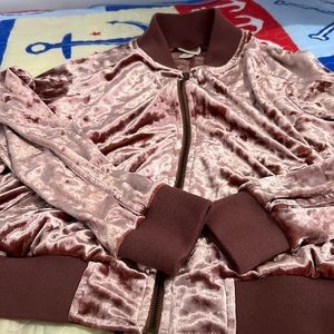 Pink bomber jacket size S